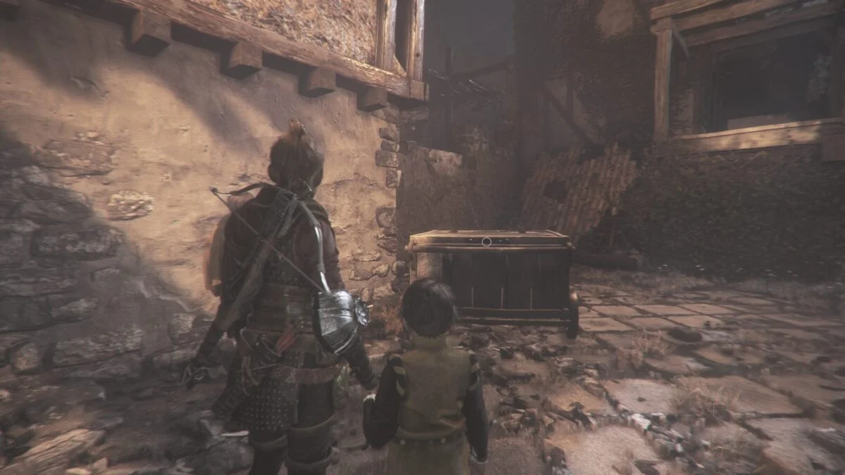 Amicia und Hugo sind in A Plague Tale Requiem auf dem Weg zu Arnaud.