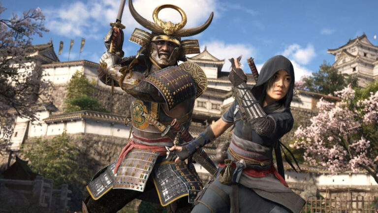 Die beiden Hauptcharaktere in Assassins Creed Shadows.