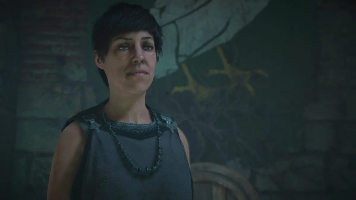 Pflegerin Galvyna in der Bolingbroc-Veste in Assassin's Creed Valhalla.