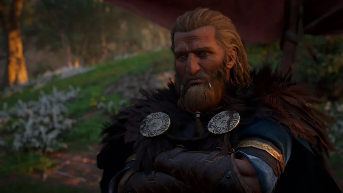 Jarl Gudrum in Assassin's Creed Valhalla.