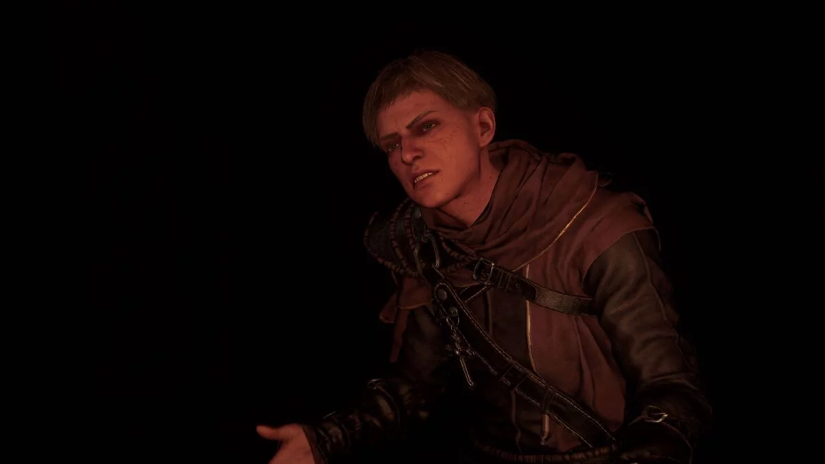 Paladin Fulke provoziert Wikinger Eivor in Assassin's Creed Valhalla.