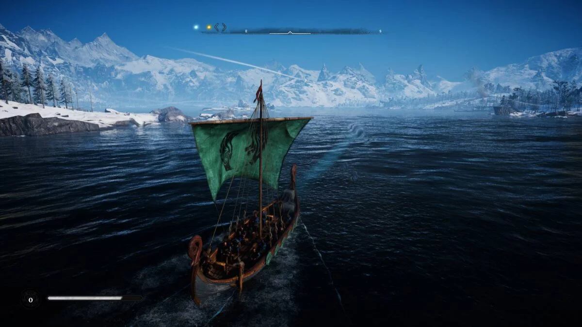 The longship in Assassin's Creed Valhalla. 
