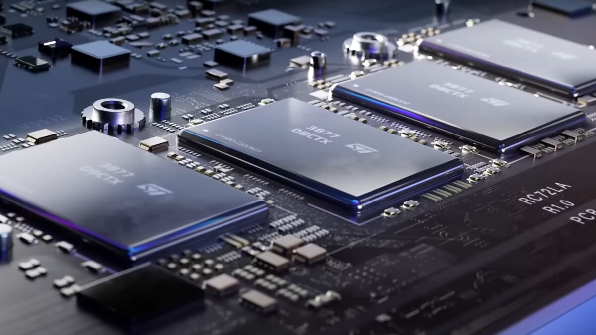Die Technik vom Asus ROG Ally in Nahaufnahme.