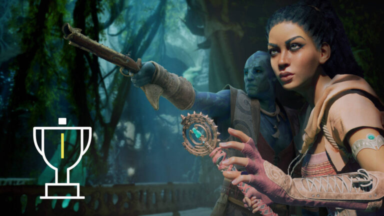 Zwei Charaktere aus dem gerade verschobenen Avowed.