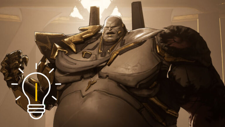 Close-up of Idolator Sol raising his fist.