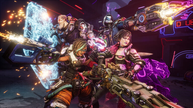 Alle Kammerjäger mit großen Waffen aus Borderlands 4.