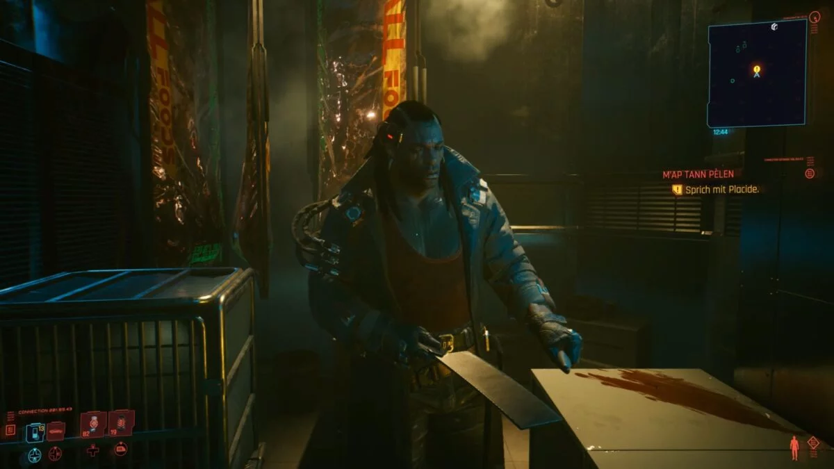 Placide ist ein ranghoher Voodoo Boy in Cyberpunk 2077.