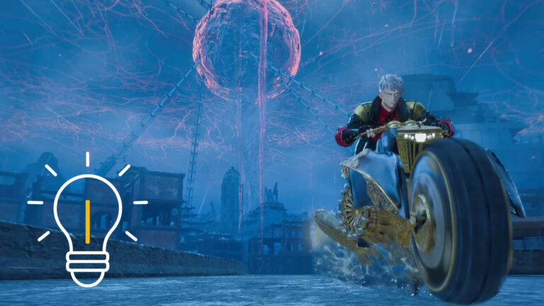 Ein Mann mit weißen Haaren sitzt auf einem Motorrad.