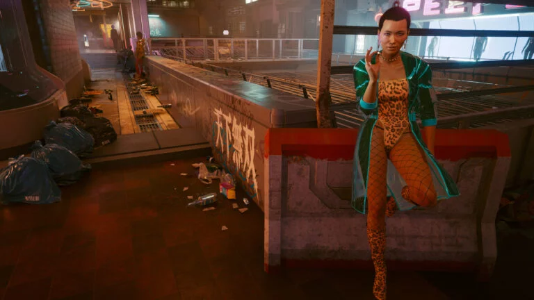 Female JoyToy in Cyberpunk 2077