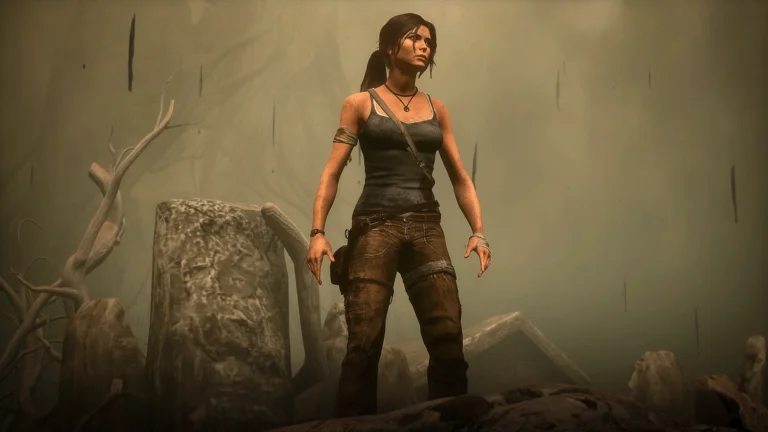 Lara Croft als neue Überlebende in Dead by Daylight.