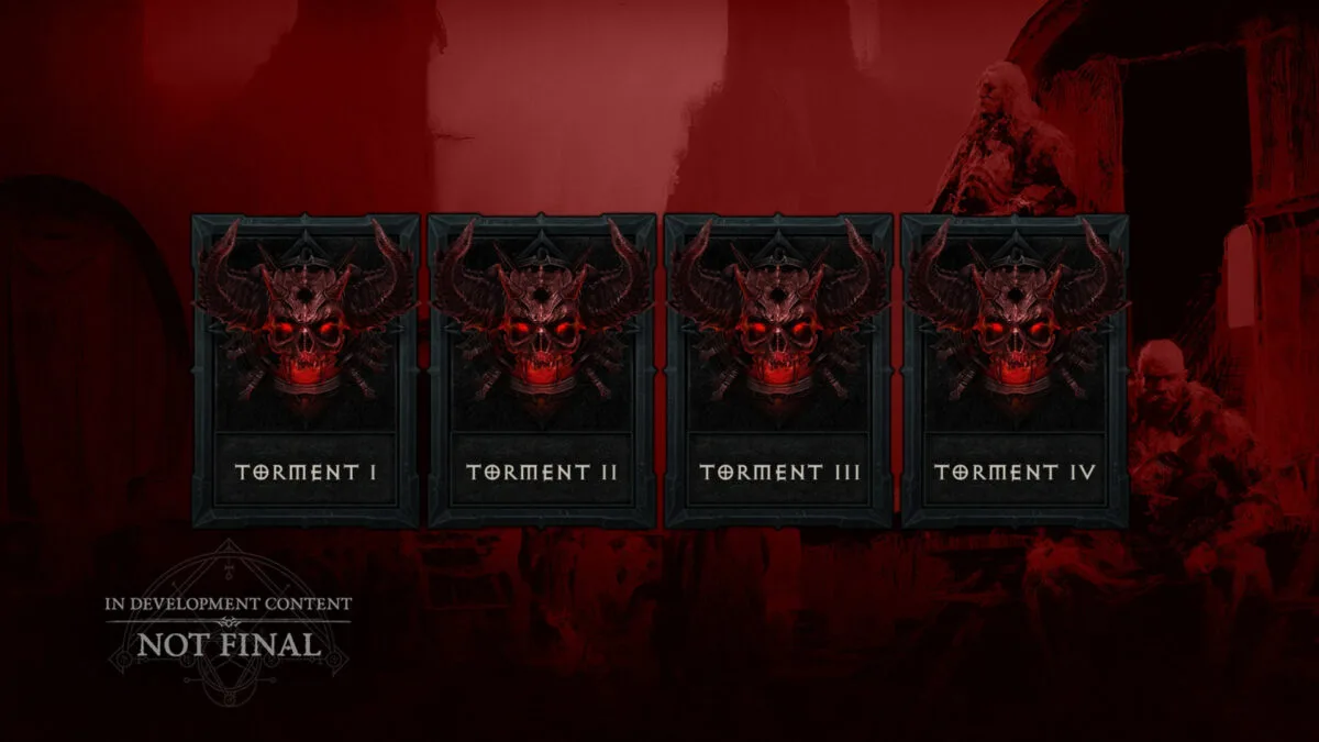 Es wird insgesamt vier Qual-Schwierigkeitsstufen in Diablo 4 geben.