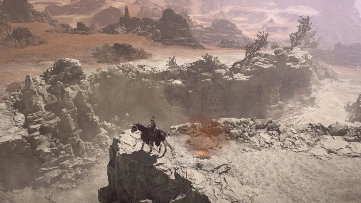 Mit einem Pferd in Diablo 4 ist die Fortbewegung deutlich einfacher.