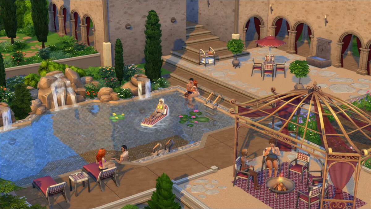 Die Sims 4 bekommt zwei neue Sets mit neuen romantischen Orten.