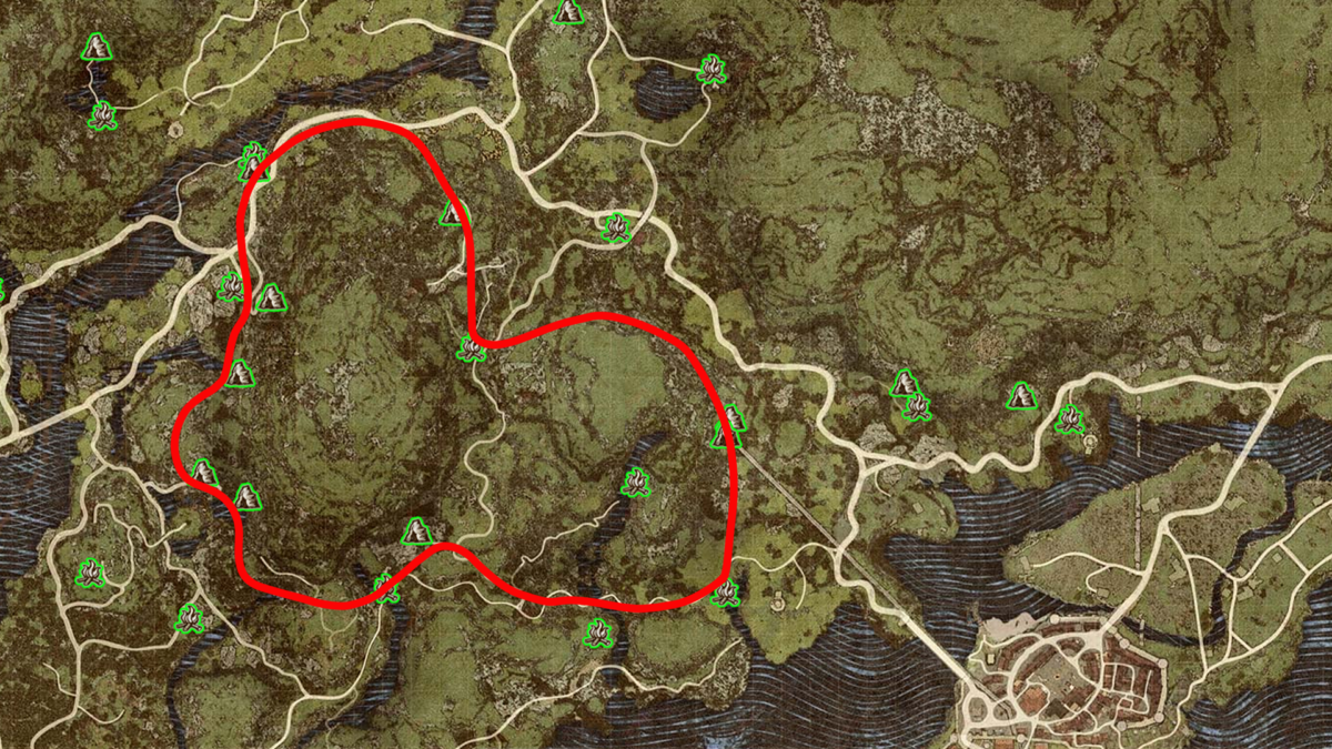 Dragons Dogma 2 Level und Gold Map Route