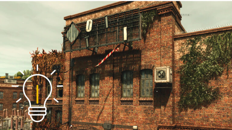 An old red-brick power plant.