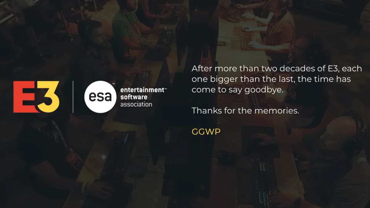 Die ESA gibt das Ende der E3 offiziell bekannt.