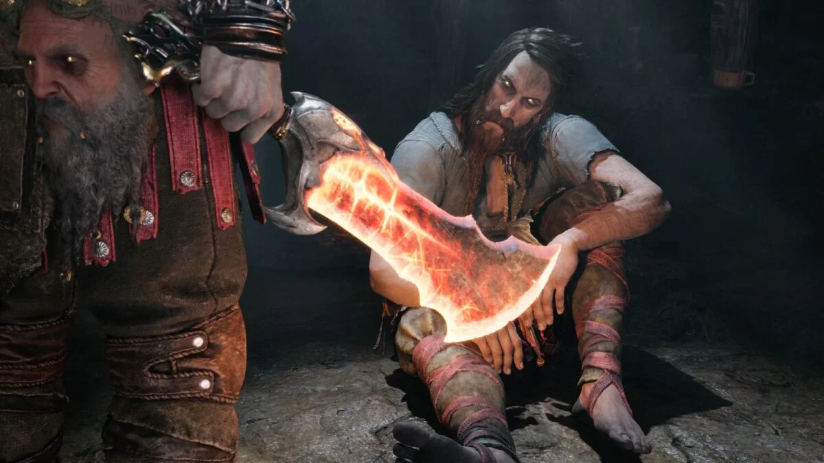 Kratos' Chaosklingen sind im wahrsten Sinne des Wortes brandgefährlich.