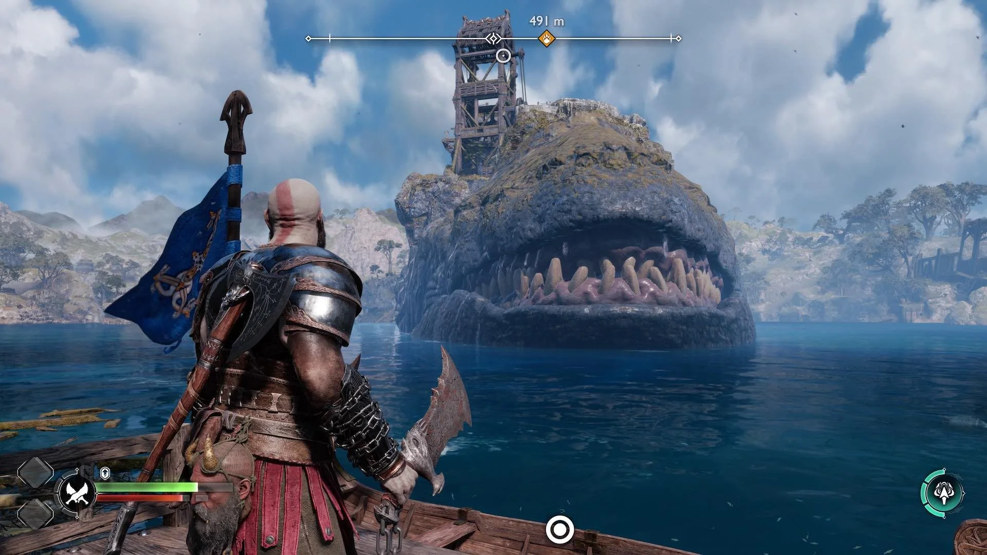 Um stets ausreichend XP für gewünschte God of War Ragnarök Skills zu haben, solltet ihr die vielen spannenden Story-Nebenmissionen nicht überspringen.