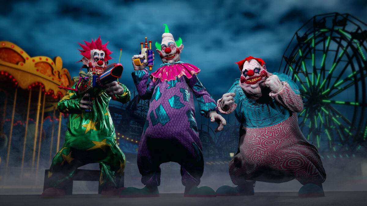 Killer Klowns From Outer Space: The Game erscheint heute für Vorbesteller:innen.