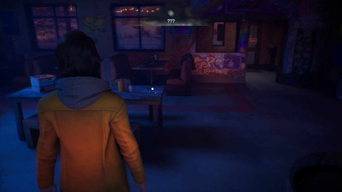 Max Caulfield in der Bar.