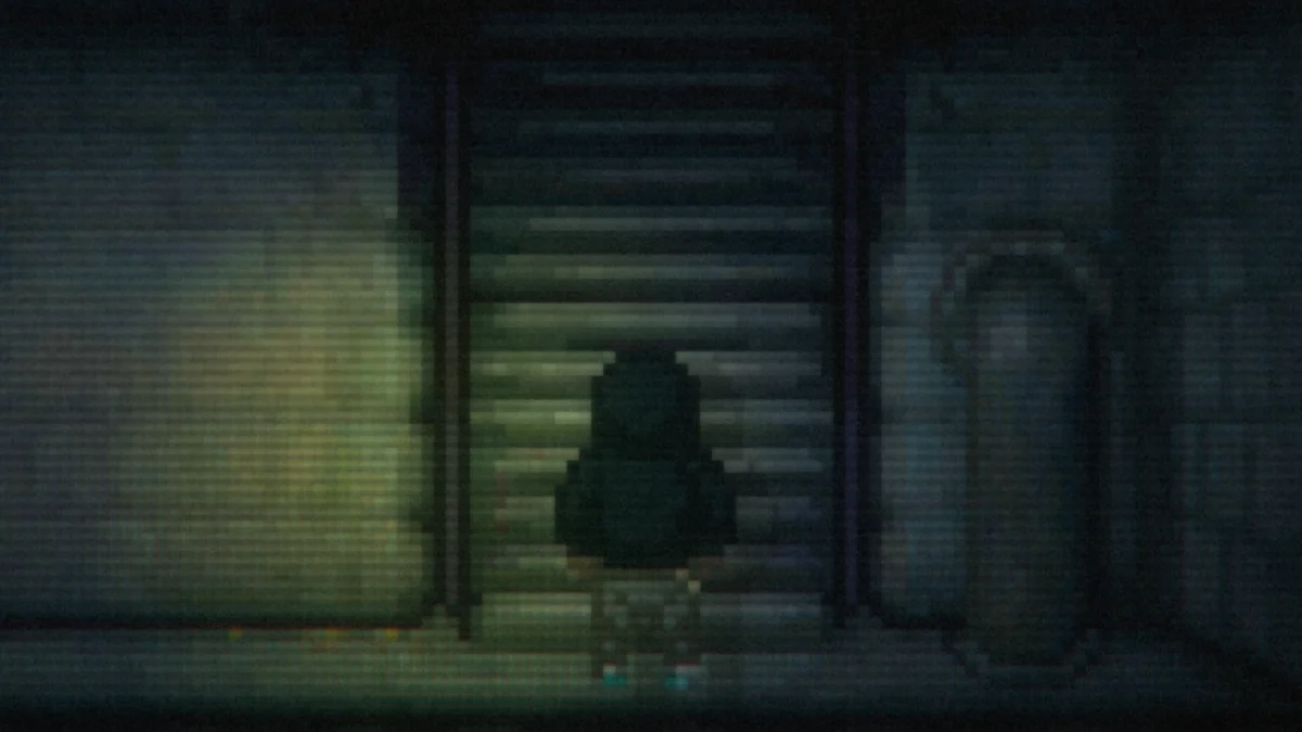 Der Protagonist von Lone Warrior steht vor einer dunklen Treppe.