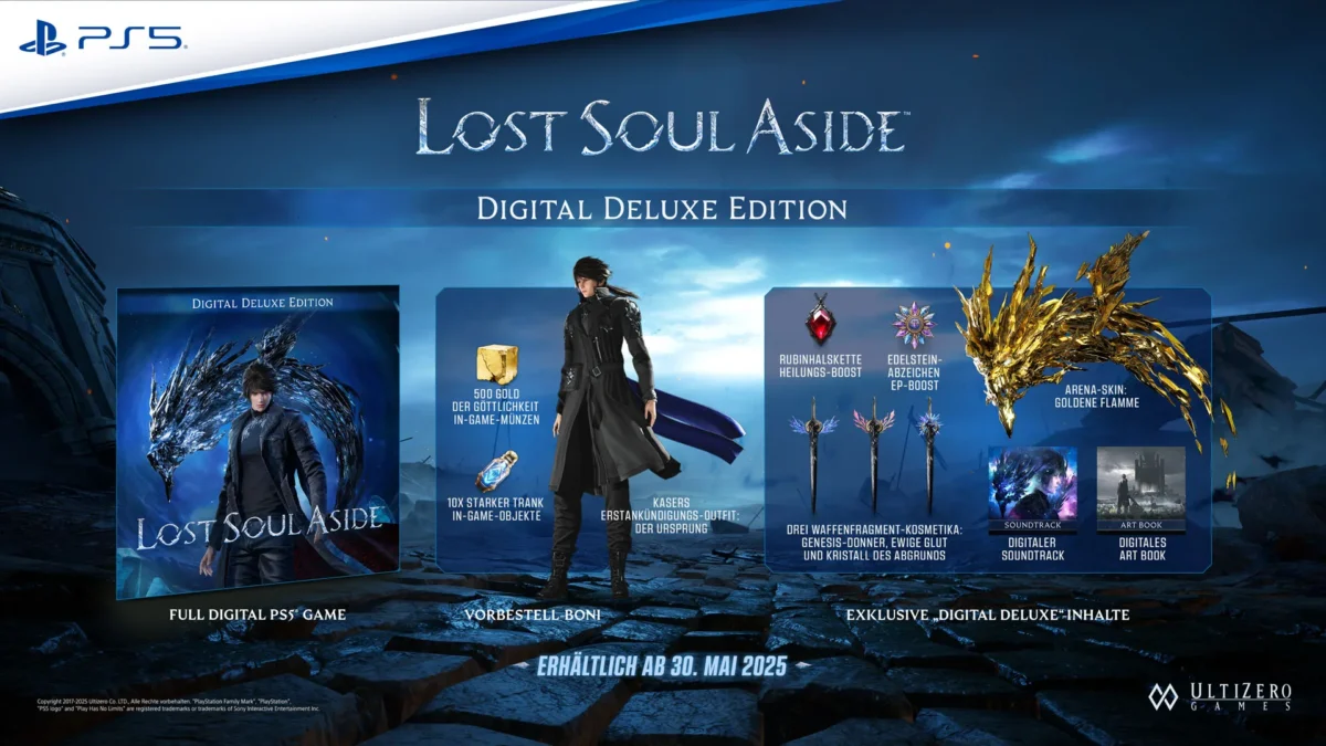 Übersicht aller Boni für Lost Soul Aside.