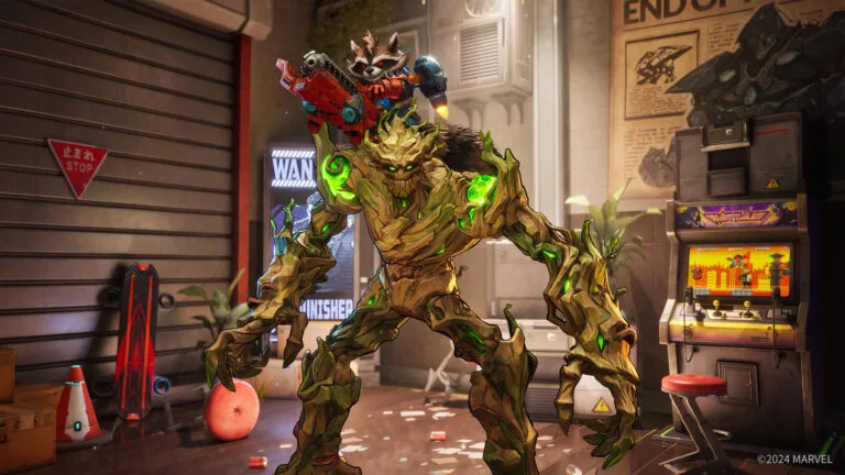 Zwei Charaktere aus Marvel Rivals.