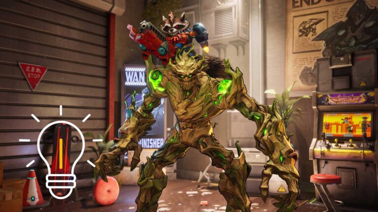 Zwei Charaktere aus Marvel Rivals.