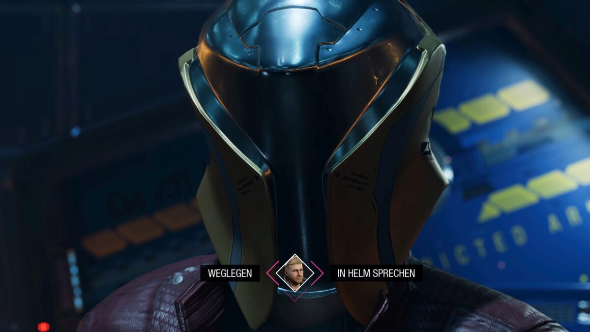 Ein Mucks in diesem Helm und das Nova Corps steht euch in Marvel's Guardians of the Galaxy auf den Füßen.