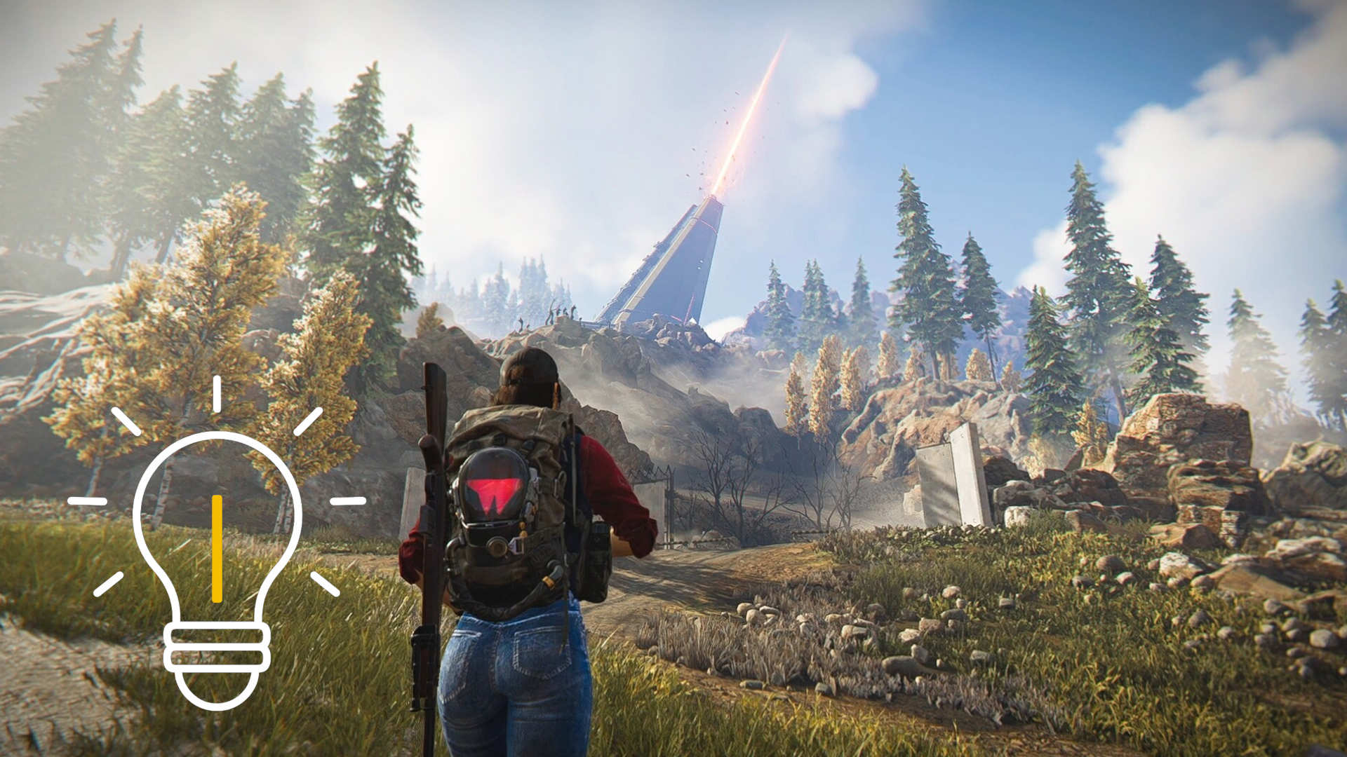 Die wunderschöne Umgebung von Once Human. Event