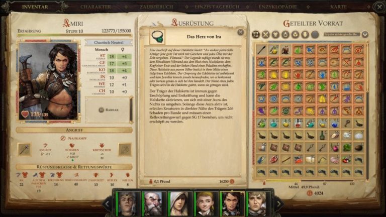 Pathfinder: Kingmaker Items – Weapons, Relics & more