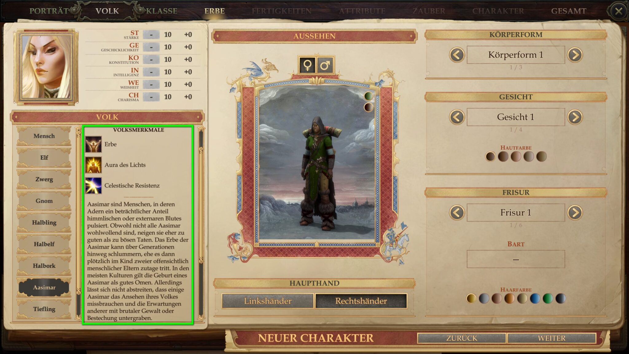 Walkthrough: How to Create a Character, Pathfinder: Kingmaker – Games And  Culture