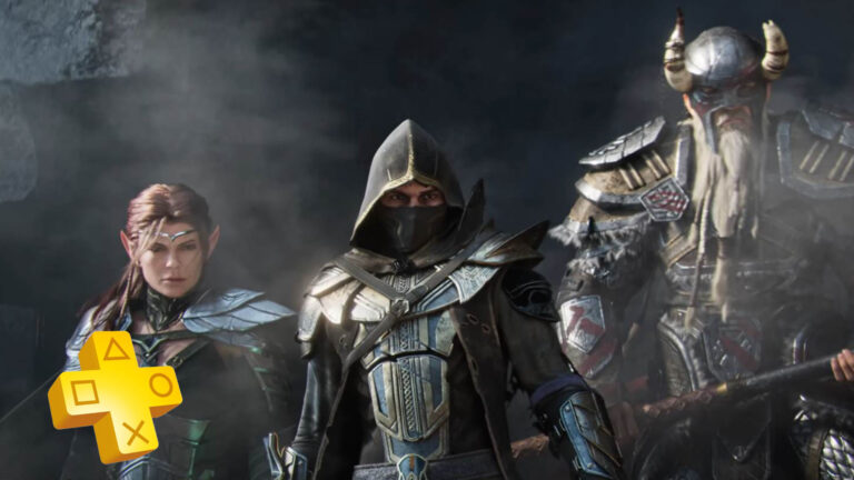 Drei Kämpfer in voller Rüstung nebeninander.