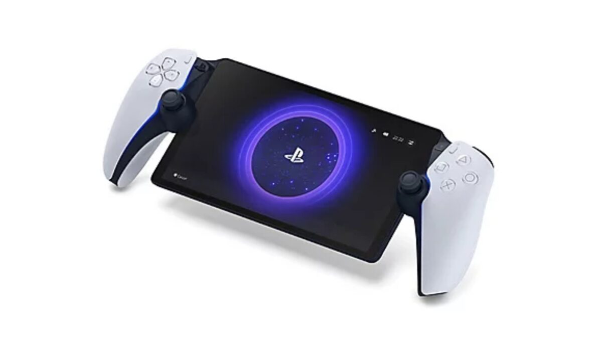 Die PlayStation Portal in Nahaufnahme.