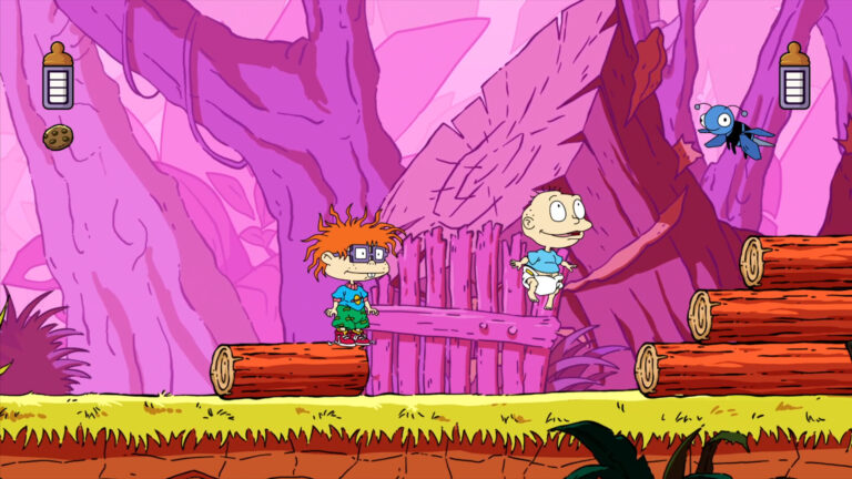 Rugrats Adventures in Gameland Epic Store Gratis Spiel.