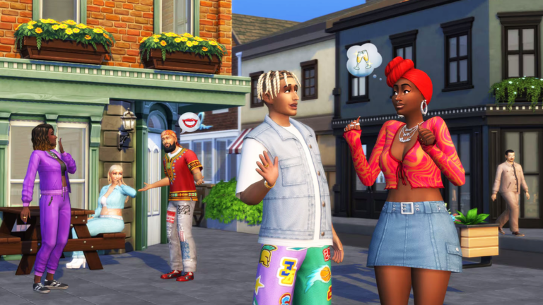 Sims 4 Urban Homage und Party Essentials Titel