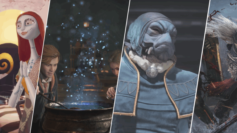 Wallpaper verschiedener Spiele, während der Prime Days. Darunter Star Wars, Hogwarts Legacy.