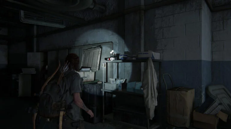 11 Zusätze im Krankenhausflur im Lakehill Hospital in The Last of Us 2