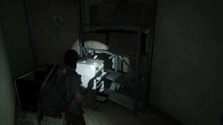 3 Zusätze im Aufenthaltsraum im Lakehill Hospital in The Last of Us 2