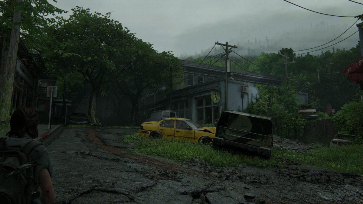 Vierter großer Levelbereich in Hillcrest in The Last of Us 2.