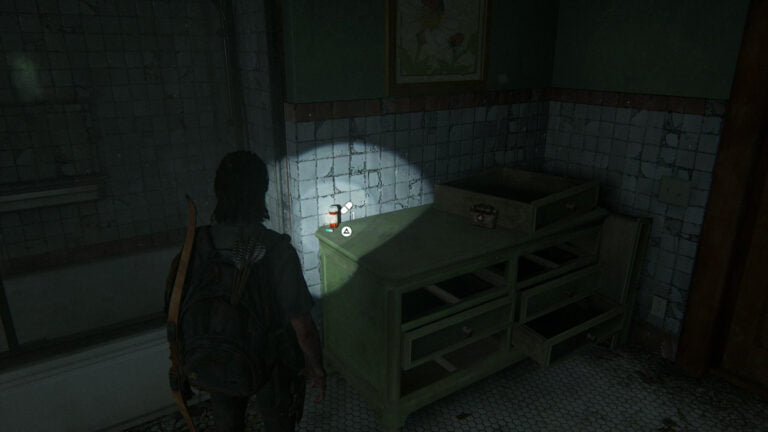 8 Zusätze im Badezimmer von Haus 4 in The Last of Us 2
