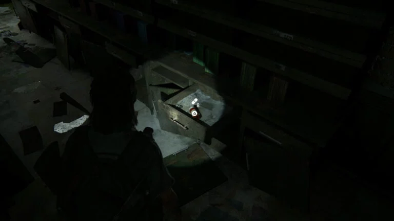 8 Zusätze in der Schublade auf der linken Seite bei Caroline Paper Co. in The Last of Us 2