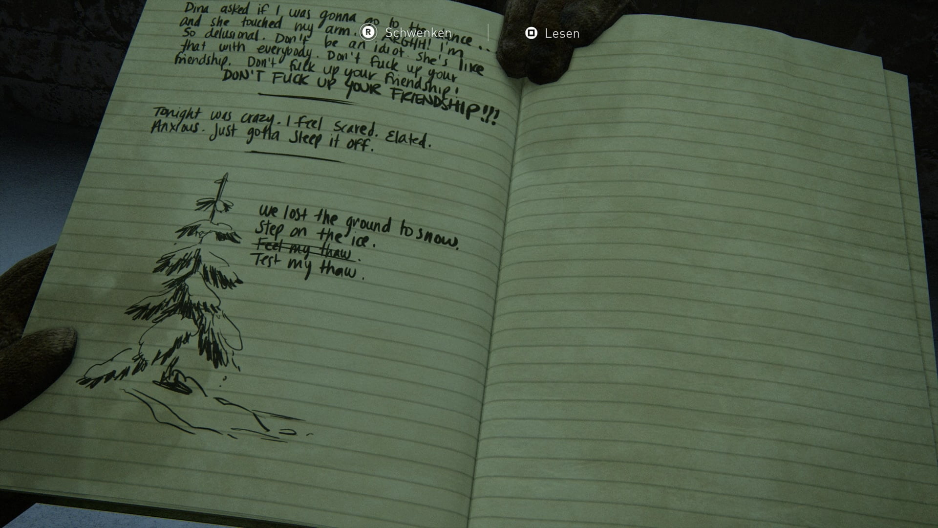 The Last of Us 2 Journal Entry Locations