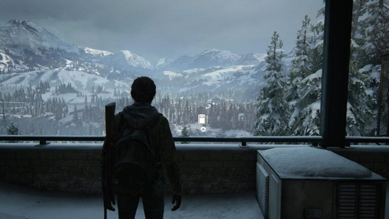 Location Journal entry on the balcony of the National Radio Array Station in The Last of Us 2