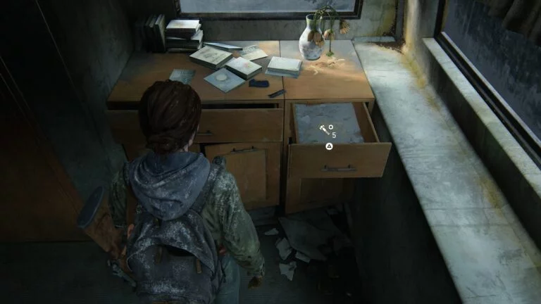 Mehrere Upgrade-Teile im Wohnwagen in The Last of Us 2