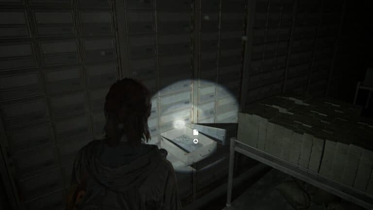 The artifact antique ring inside a safe drawer in The Last of Us 2.