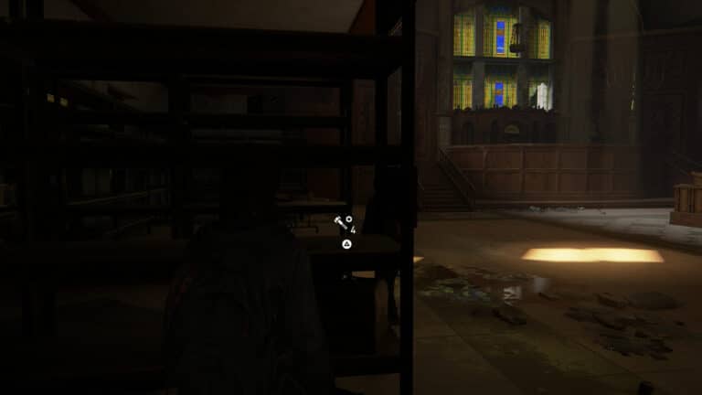 Upgrade parts in the shelf inside the Ration Distribution Center in The Last of Us 2.