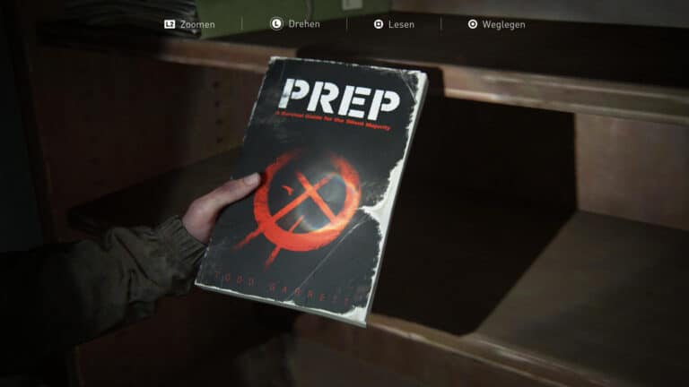 Training manual for crafting in The Last of Us 2.