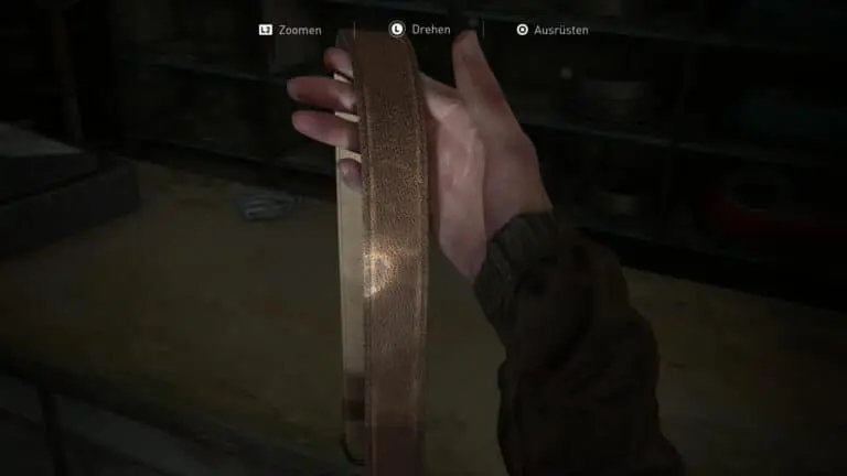 Das Gewehrholster in The Last of Us 2