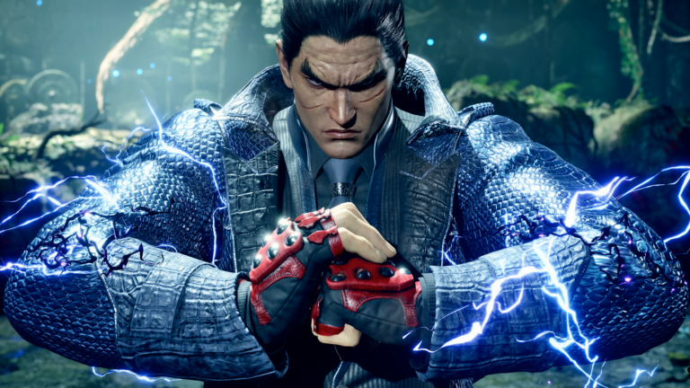 Tekken 8: Kazuya Mishima macht sich zum Kampf bereit.